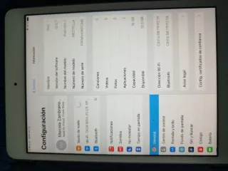 iPad Mini 2 Plata A1489