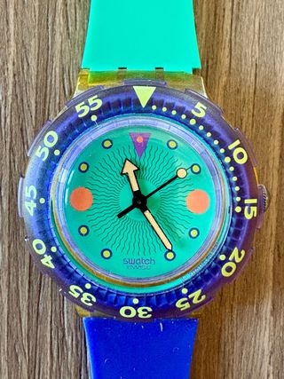 Swatch Scuba SDK102 Medusa Usato