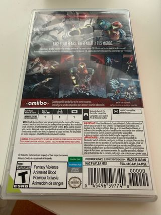 Metroid Dread Nintendo Switch