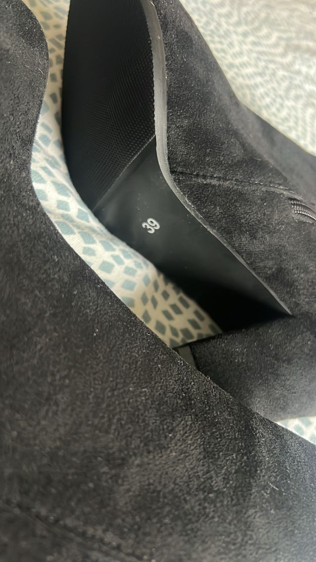 Botines Tacón Negro