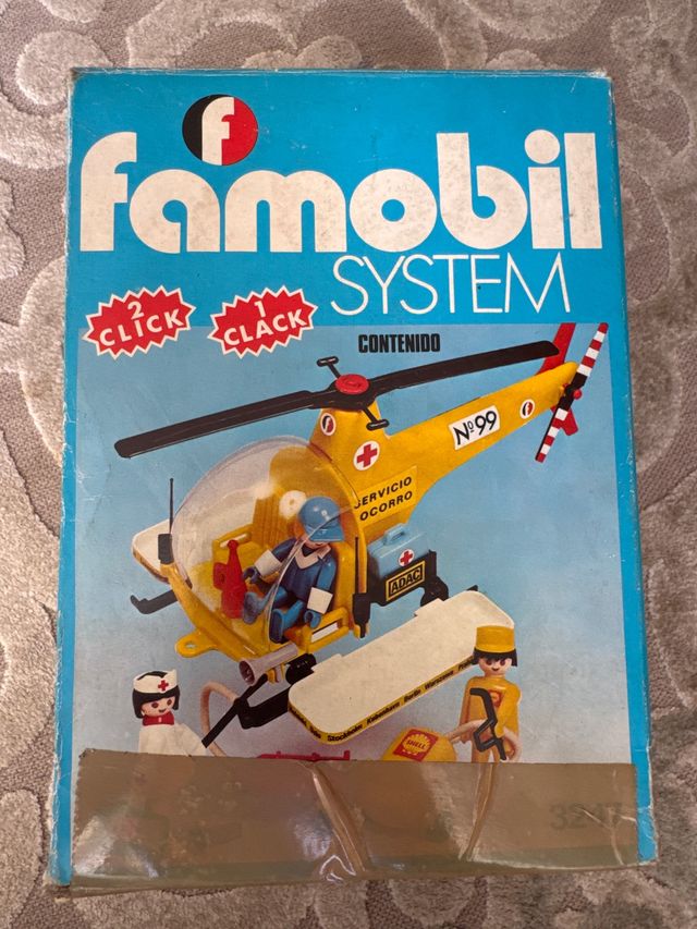 Scatola vuota per elicotteri Famobil System 3247