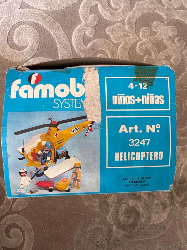 Scatola vuota per elicotteri Famobil System 3247
