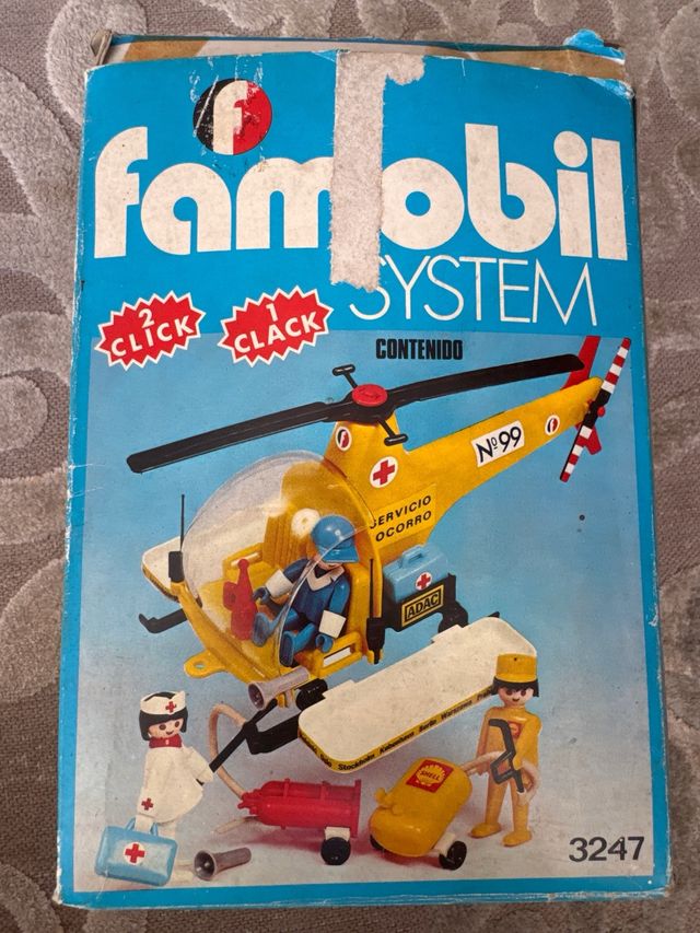 Scatola vuota per elicotteri Famobil System 3247