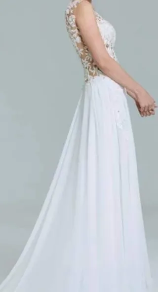 Vestido de Novia Blanco Encaje