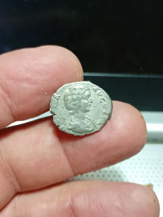 Moneda romana denario JULIA AVGVSTA plata