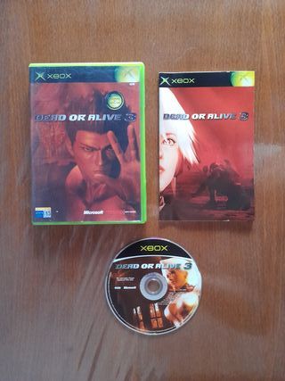 Dead or Alive 3 Xbox PAL ESP