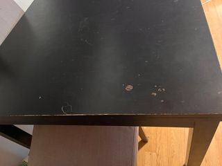 Mesa Comedor Ikea Madera Negra