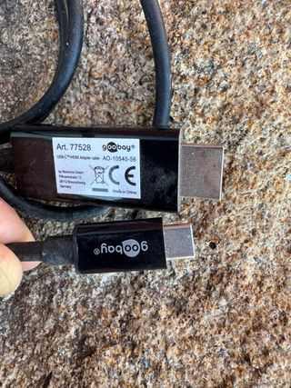 Cable HDMI a USB-C goobay