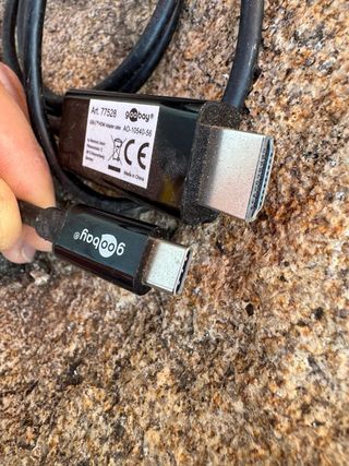 Cable HDMI a USB-C goobay