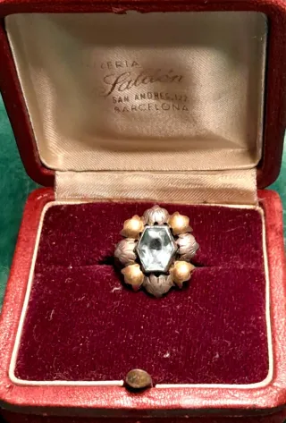 Anillo Art Deco Antiguo