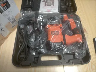 Martillo SDS Black+Decker 1250W con maletín