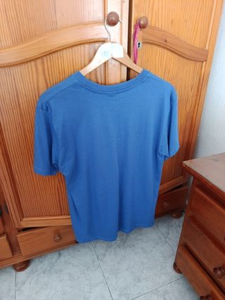 Camiseta Velilla  Algodón Talla M Azul