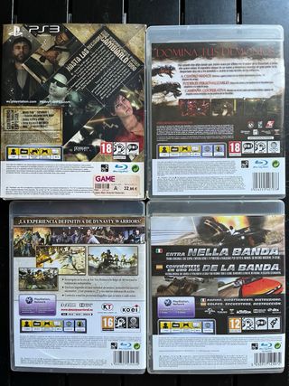 Juegos PS3 10€/unidad