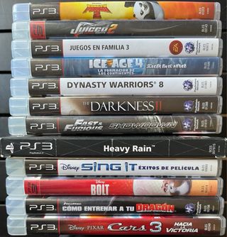 Juegos PS3 10€/unidad