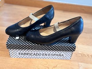 Zapatos Flamenco Negros Talla 36
