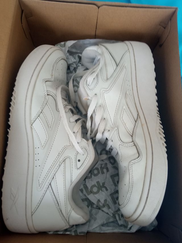 Zapatillas Reebok caballero blancas