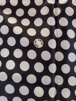 Foulard Liu Jo pois bianco nero