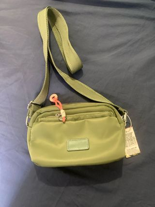 Bolso bandolera verde