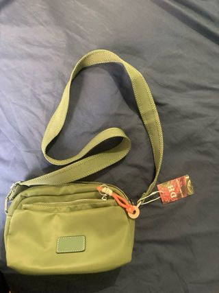 Bolso bandolera verde