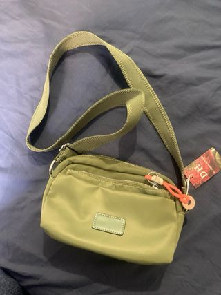 Bolso bandolera verde
