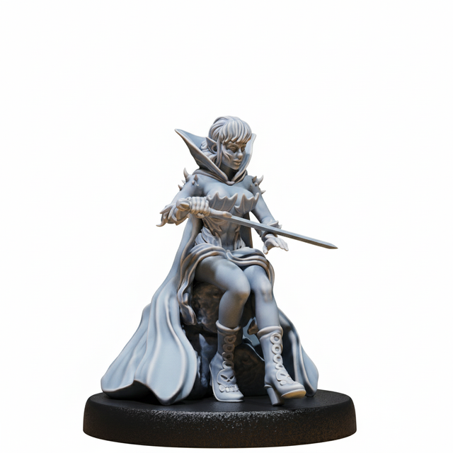 Aventureros Oscuros Fantasía 32 mm – Pack 5 minis