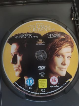 DVD El Secreto de Thomas Crown