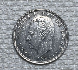 3 Monedas 25 Ptas 1982 (2) y 1984 (1)