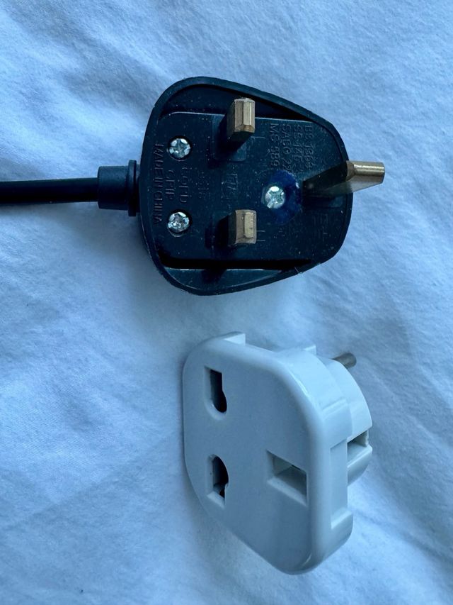 Lámpara de mesa bronce antiguo táctil