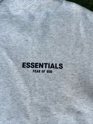 Sudadera Essentials Gris Talla S