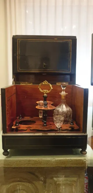 Bottiglie di liquore da viaggio cave à liqueur