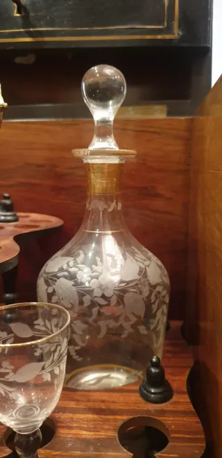 Bottiglie di liquore da viaggio cave à liqueur