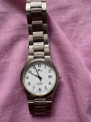 Reloj Lotus 15192 Plata y Blanco