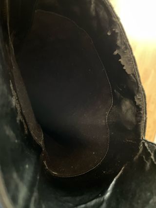 Botas altas piel Ralph Lauren negras