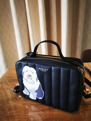 Bolso Radley Negro con Perro