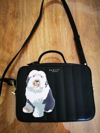 Bolso Radley Negro con Perro