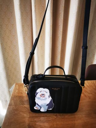 Bolso Radley Negro con Perro