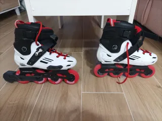 Patines en línea duros + bolsa