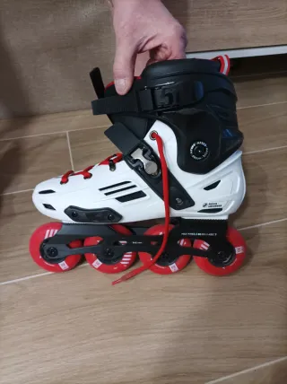 Patines en línea duros + bolsa