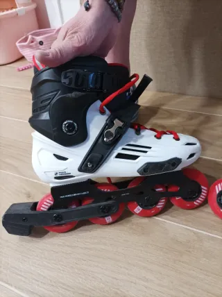 Patines en línea duros + bolsa