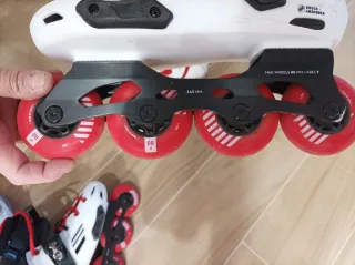 Patines en línea duros + bolsa