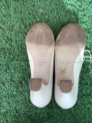 Zapatos Flamenco Beige Talla 38
