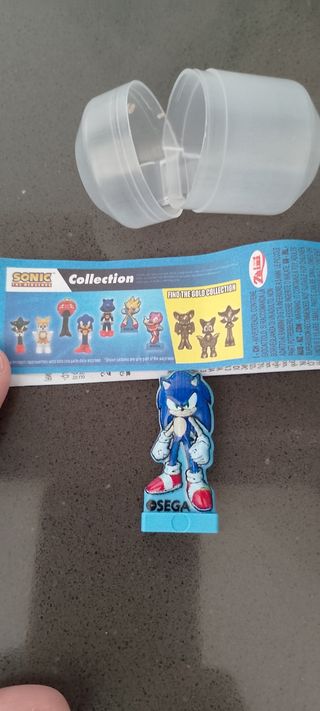Sonic The Hedgehog Figure Collezione Uovo Zaini