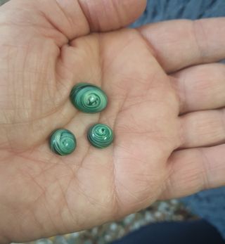 Pietra Malachite lavorata