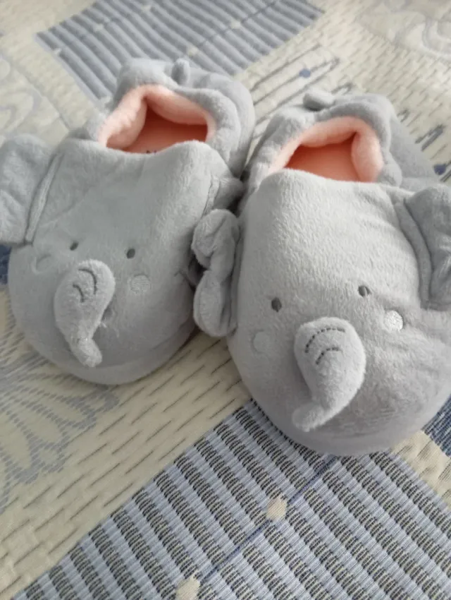 Zapatillas de elefante para bebé