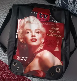 Mochila Bolso Marilyn Monroe TV Magazine