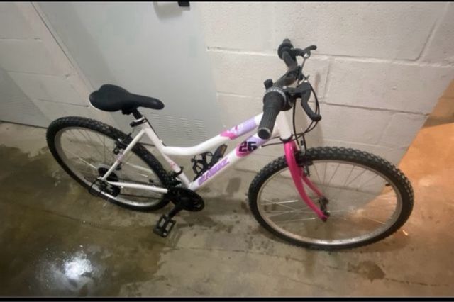 Bicicleta 26 Blanca y Rosa NUEVA!!