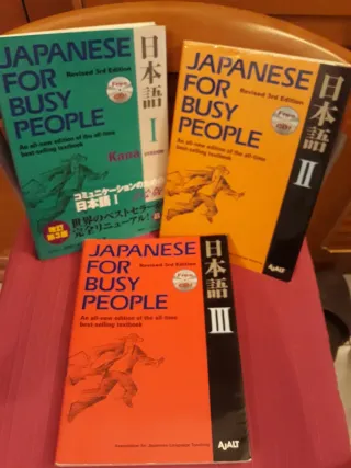 Japanese for busy people 1,2 y 3