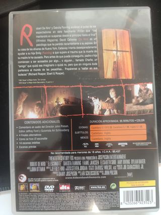 DVD El Escondite (Hide and Seek) Robert De Niro