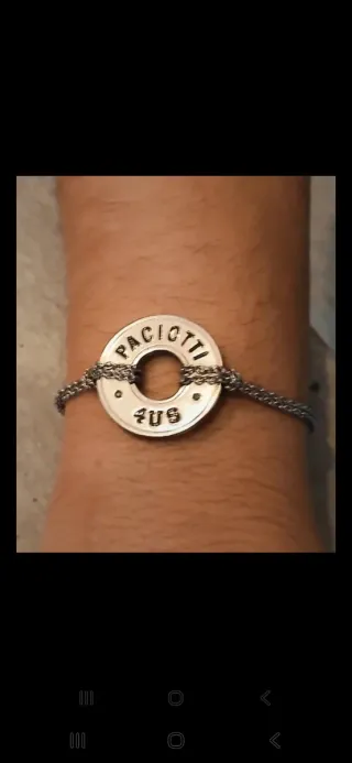 Bracciale Cesare Paciotti Unisex Argento