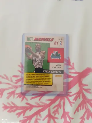 Cromo NBA Kevin Garnett Minnesota Timberwolves